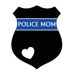 United Family - Unisex Jersey Tee - Police Mom Design