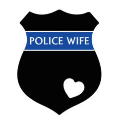 United Family - Unisex Jersey Tee - Police Wife Design