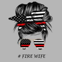 United Family - Softstyle T-Shirt - Fire Wife Design