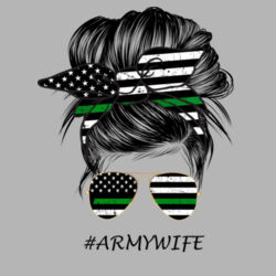 United Family - Softstyle T-Shirt - Army Wife Design