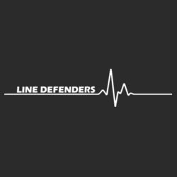 Line Defenders - Triblend Baby Short Sleeve Tee w/ Back Name Option Design