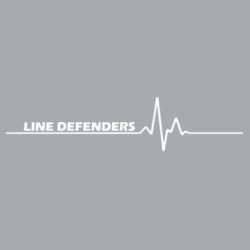 Line Defenders - Toddler Jersey Long Sleeve T-Shirt w/ Back Name Option Design