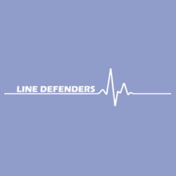 Line Defenders - Toddler Triblend Short Sleeve Tee w/ Back Name Option Design