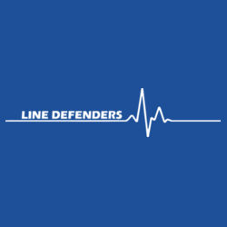 Line Defenders - Toddler Jersey Tee w/ Back Name Option Design