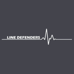 Line Defenders - Youth Triblend Crew w/ Back Name Option Design