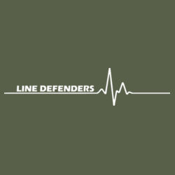 Line Defenders - Youth Sponge Fleece Hoodie w/ Back Name Option Design