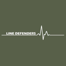 Line Defenders - Youth Sponge Fleece Hoodie w/ Back Name Option Design