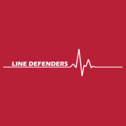 Line Defenders - Women's The Boyfriend Tee w/ Back Name Option Design