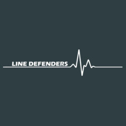 Line Defenders - Heavy Blend Hooded Sweatshirt w/ Back Name Option Design