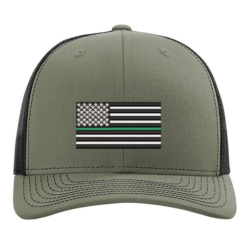 United Family - Snapback Trucker Cap - Green Thumbnail