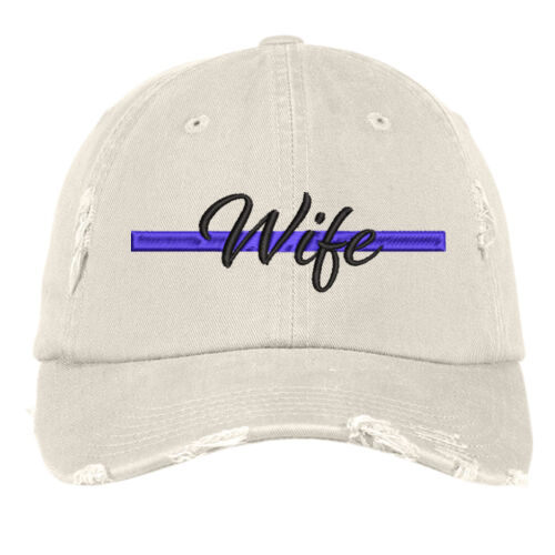 United Family - Distressed Cap - Blue/Black Thumbnail