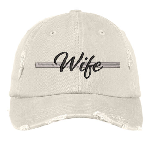 United Family - Distressed Cap - Grey/Black Thumbnail