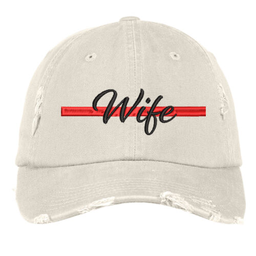United Family - Distressed Cap - Red/Black Thumbnail