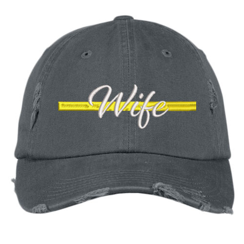 United Family - Distressed Cap - Yellow/White Thumbnail