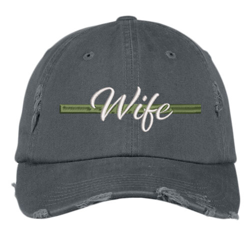 United Family - Distressed Cap - Green/White Thumbnail