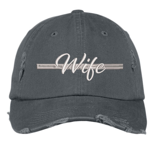 United Family - Distressed Cap - Grey/White Thumbnail