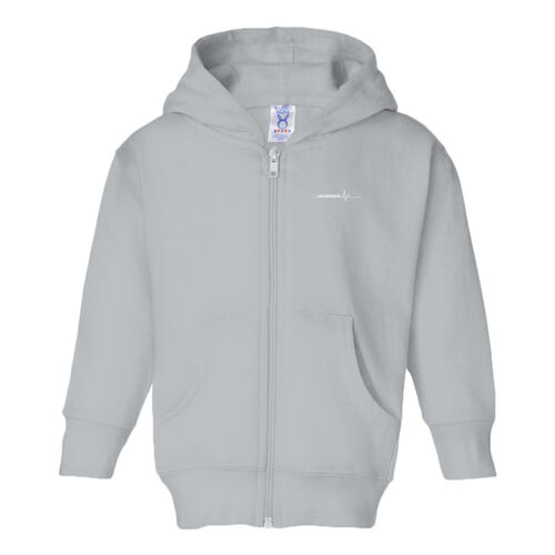 Line Defenders - Toddler Full-Zip Fleece Hooded Sweatshirt w/ Back Name Option Thumbnail