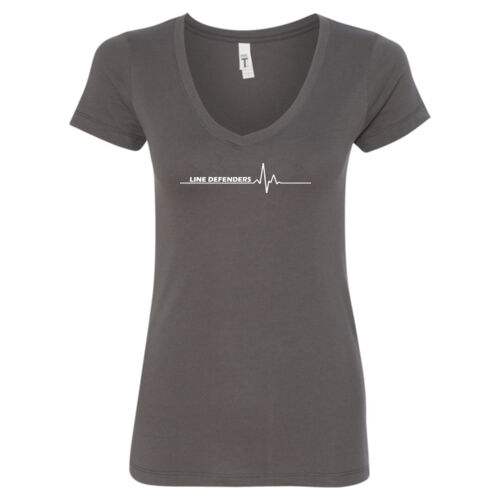 Line Defenders - Women's Ideal V w/ Back Name Option Thumbnail