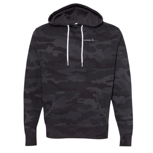 Line Defenders - Unisex Lightweight Hooded Sweatshirt w/ Back Name Option Thumbnail