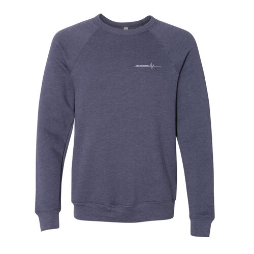 Line Defenders - Unisex Sponge Fleece Raglan Sweatshirt w/ Back Name Option Thumbnail