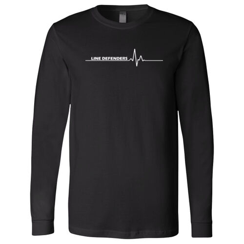 Long Sleeve Jersey Tee w/ Back Name Option Thumbnail